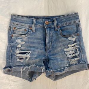 American eagle jean shorts